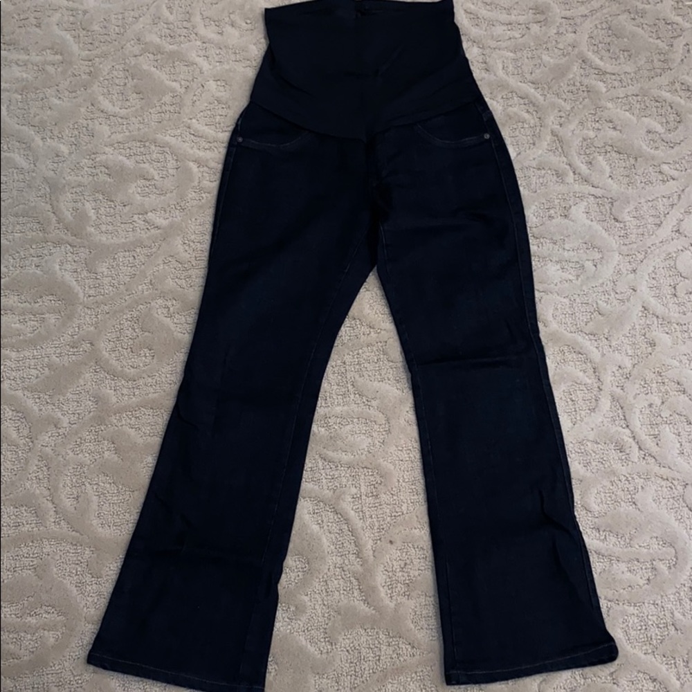 James jeans super dark wash maternity jeans